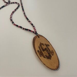 Handmade NCSU Beaded Necklace